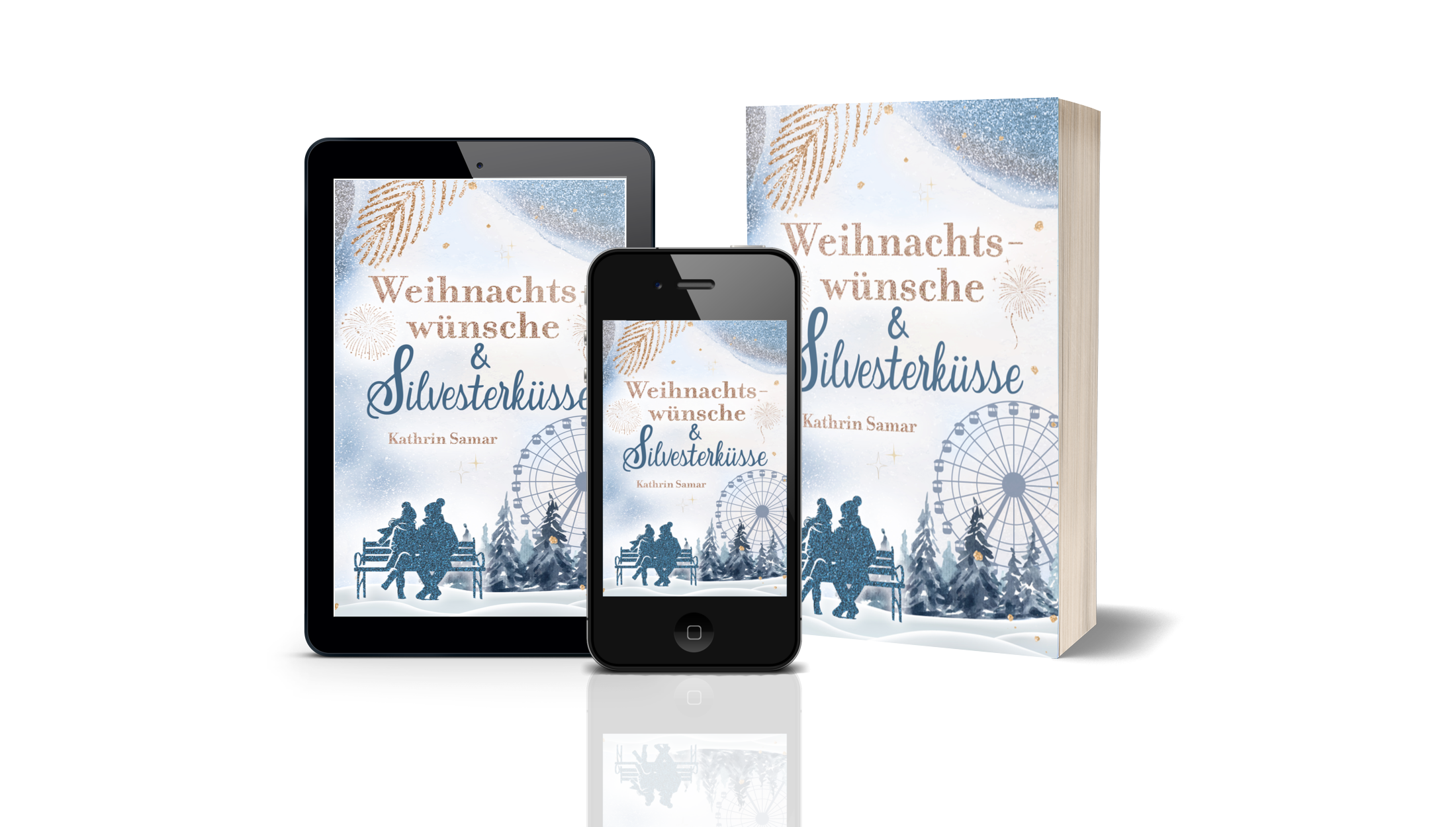 Weihnachtswünsche und Silvesterküsse